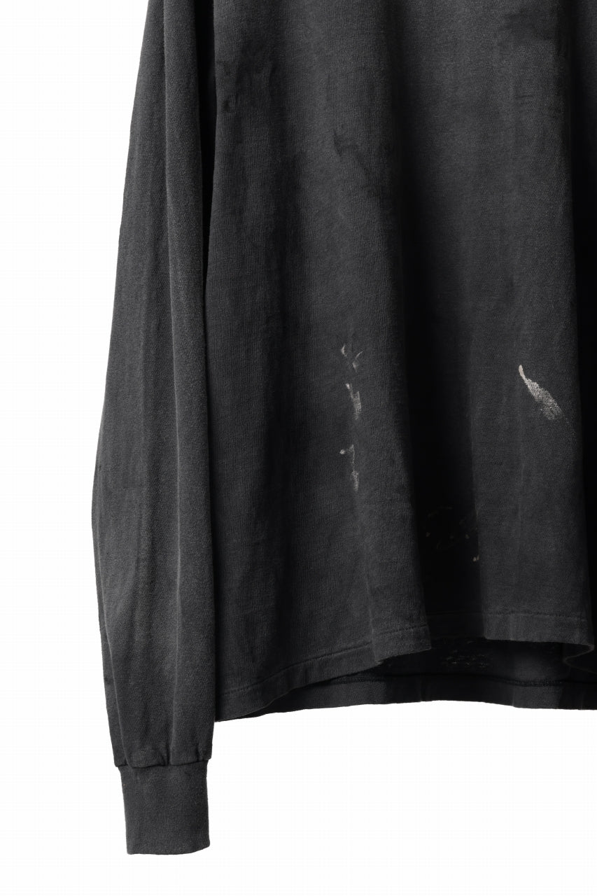 READYMADE L/S T-SHIRT DESTRUCTION (BLACK)