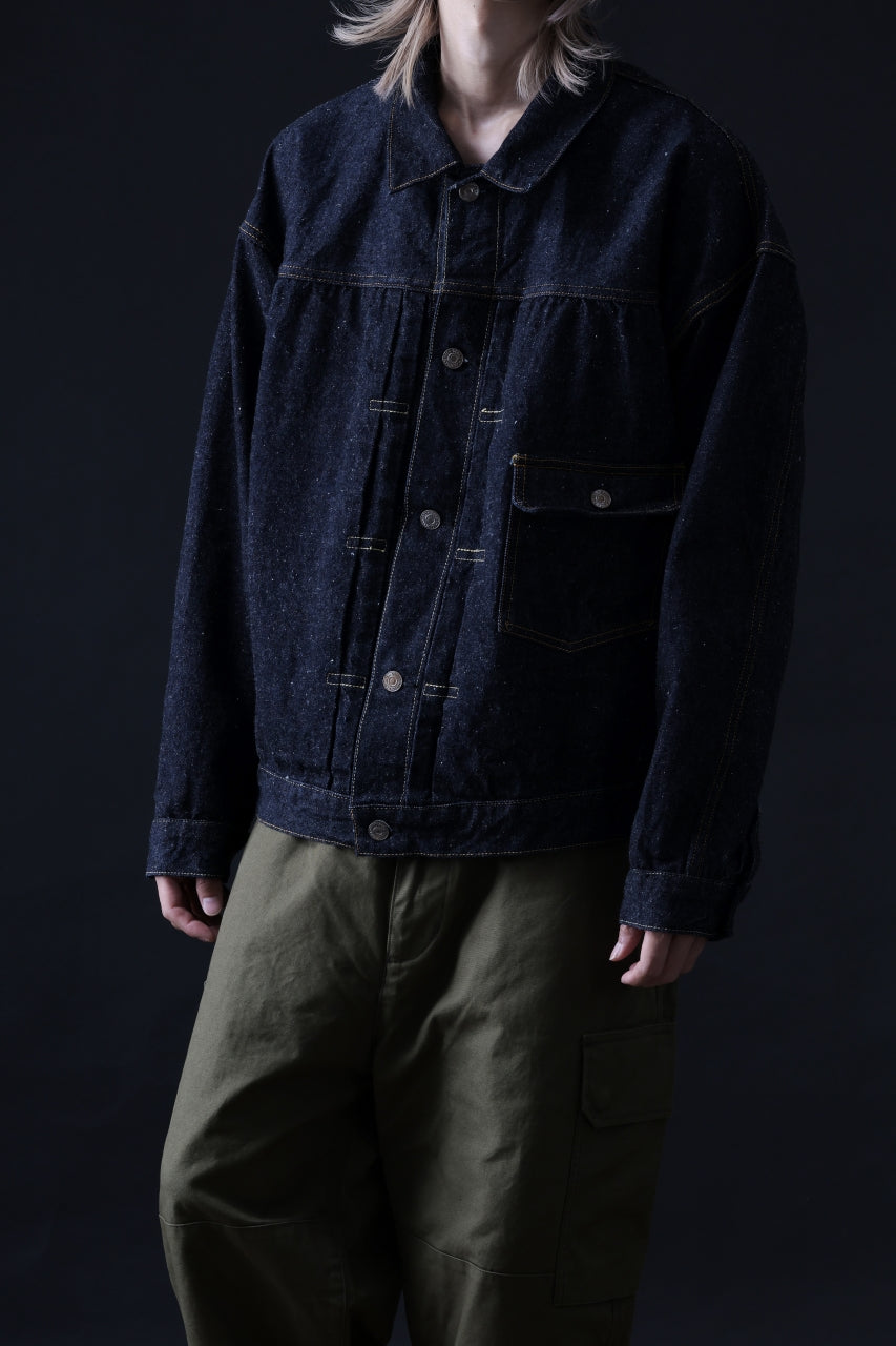 Load image into Gallery viewer, READYMADE DENIM JACKET (BLUE)