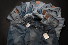 Load image into Gallery viewer, READYMADE DENIM PANTS (WIDE) / (BLUE #C)