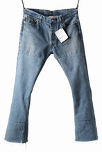 Load image into Gallery viewer, READYMADE DENIM PANTS - FLARE / (BLUE #A)