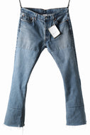 READYMADE DENIM PANTS - FLARE / (BLUE #A)