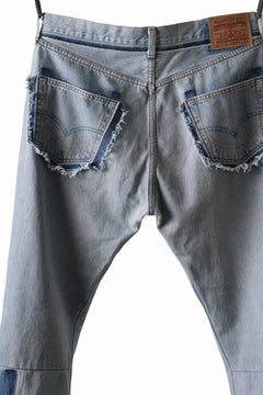 Load image into Gallery viewer, READYMADE DENIM PANTS - FLARE / (BLUE #A)