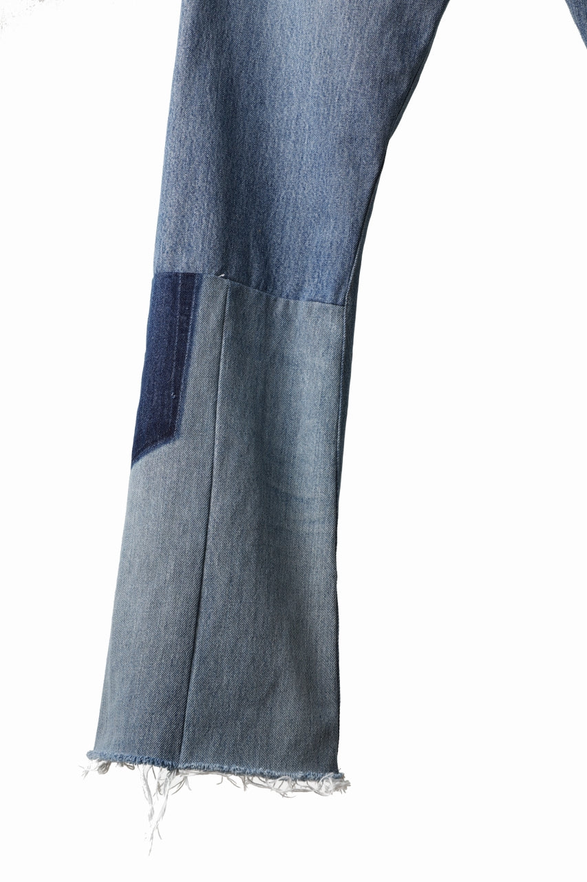 Load image into Gallery viewer, READYMADE DENIM PANTS - FLARE / (BLUE #D)