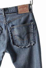 Load image into Gallery viewer, READYMADE DENIM PANTS - FLARE / (BLUE #D)