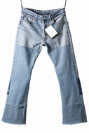 READYMADE DENIM PANTS - FLARE / (BLUE #G)
