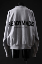 Load image into Gallery viewer, READYMADE MOCK NECK SWEAT SHIRT (GRAY)