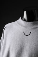 Load image into Gallery viewer, READYMADE MOCK NECK SWEAT SHIRT (GRAY)