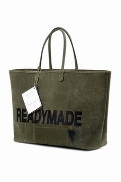 Load image into Gallery viewer, READYMADE DOROTHY BAG LARGE – Remade from Vintage Military Canvas (KHAKI)