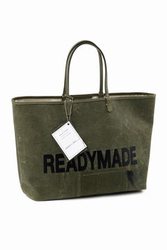 Load image into Gallery viewer, READYMADE DOROTHY BAG LARGE – Remade from Vintage Military Canvas (KHAKI)