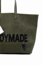 Load image into Gallery viewer, READYMADE DOROTHY BAG LARGE – Remade from Vintage Military Canvas (KHAKI)