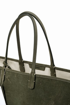 Load image into Gallery viewer, READYMADE DOROTHY BAG LARGE – Remade from Vintage Military Canvas (KHAKI)