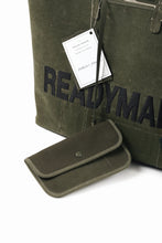 Load image into Gallery viewer, READYMADE DOROTHY BAG LARGE – Remade from Vintage Military Canvas (KHAKI)