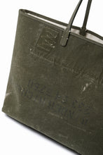 Load image into Gallery viewer, READYMADE DOROTHY BAG LARGE – Remade from Vintage Military Canvas (KHAKI)
