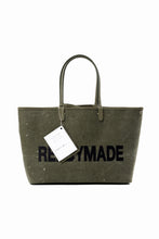Load image into Gallery viewer, READYMADE DOROTHY BAG LARGE – Remade from Vintage Military Canvas (KHAKI)