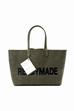 Load image into Gallery viewer, READYMADE DOROTHY BAG LARGE – Remade from Vintage Military Canvas (KHAKI)