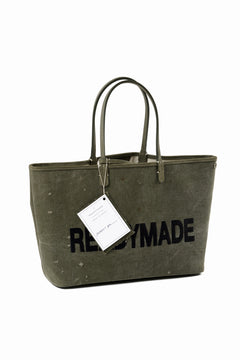 Load image into Gallery viewer, READYMADE DOROTHY BAG LARGE – Remade from Vintage Military Canvas (KHAKI)