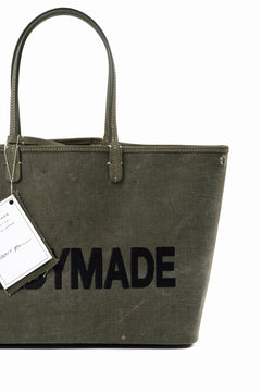 Load image into Gallery viewer, READYMADE DOROTHY BAG LARGE – Remade from Vintage Military Canvas (KHAKI)