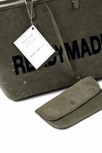 Load image into Gallery viewer, READYMADE DOROTHY BAG LARGE – Remade from Vintage Military Canvas (KHAKI)