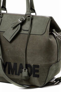 Load image into Gallery viewer, READYMADE GYM BAG LARGE (KHAKI #B)