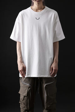 画像をギャラリービューアに読み込む, READYMADE SMILE &amp; LOGO SHORT SLEEVE T-SHIRT (WHITE)