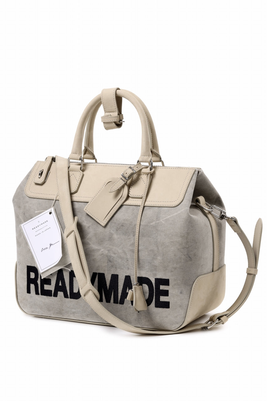 Load image into Gallery viewer, READYMADE GYM BAG MEDIUM (WHITE)