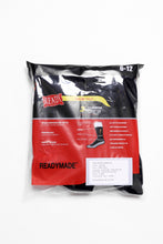 Load image into Gallery viewer, READYMADE 3P CREW SOCKS FIRE (BLACK)