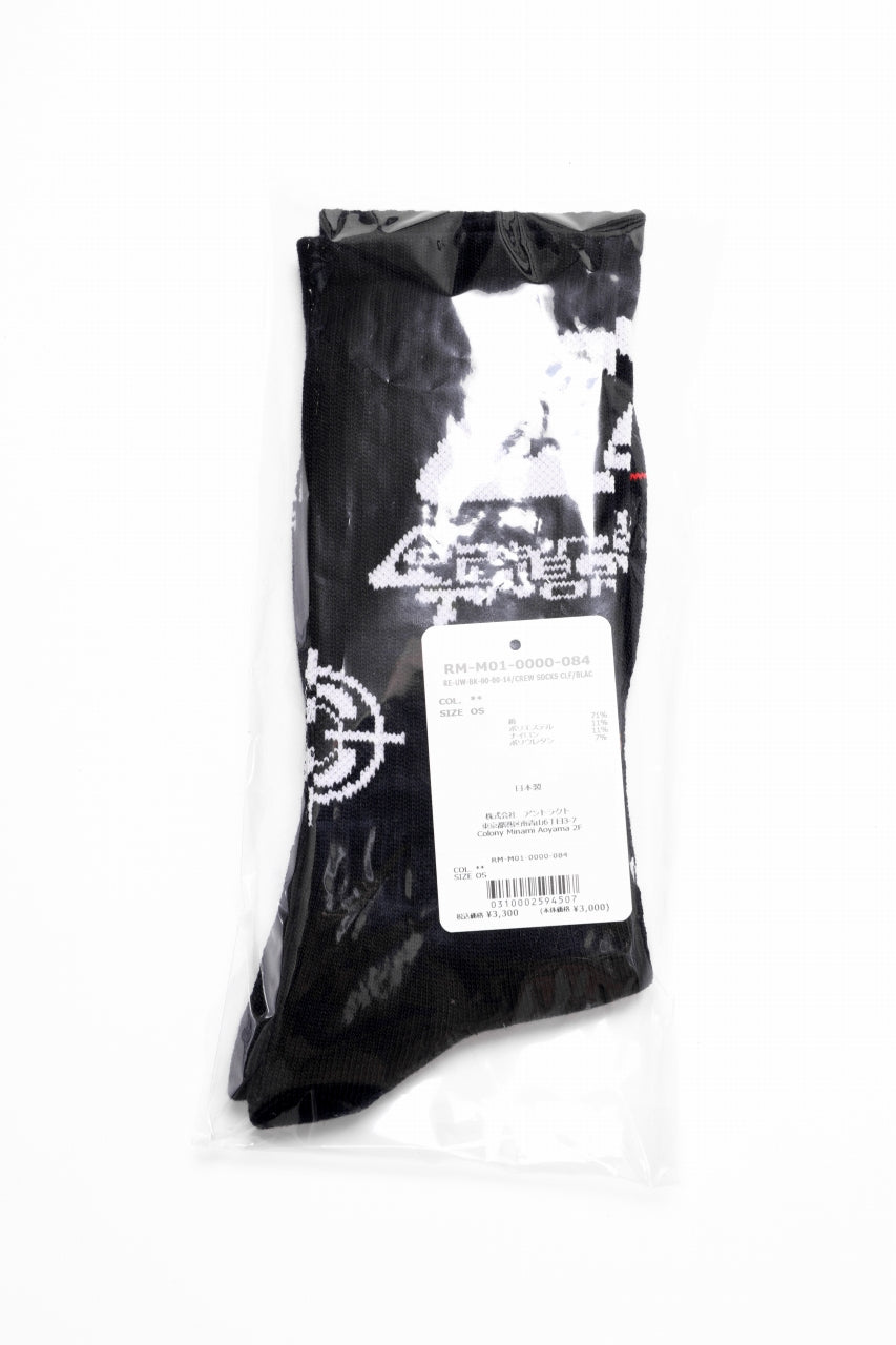 READYMADE CREW SOCKS CLF (BLACK)