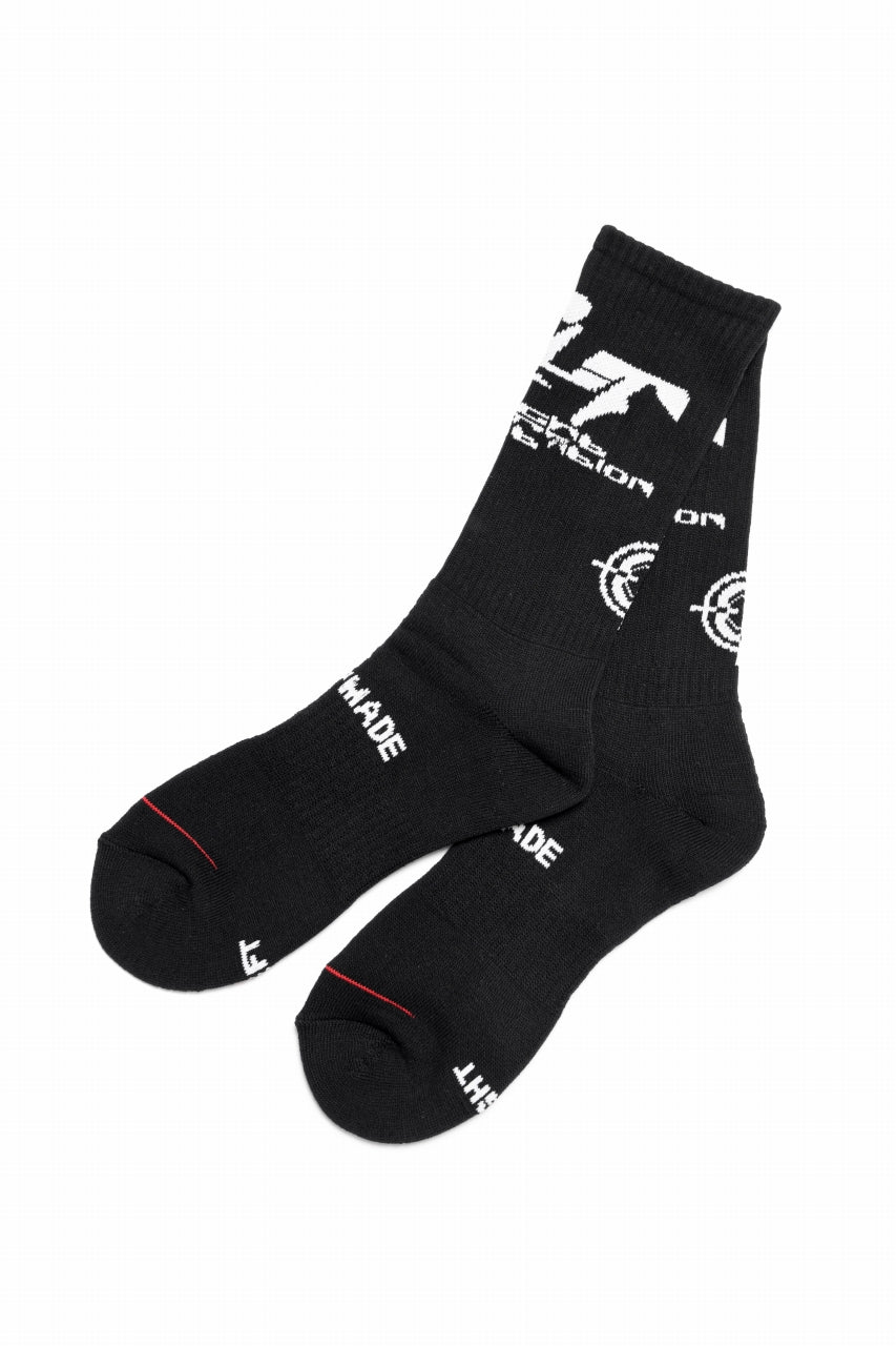 Load image into Gallery viewer, READYMADE CREW SOCKS CLF (BLACK)