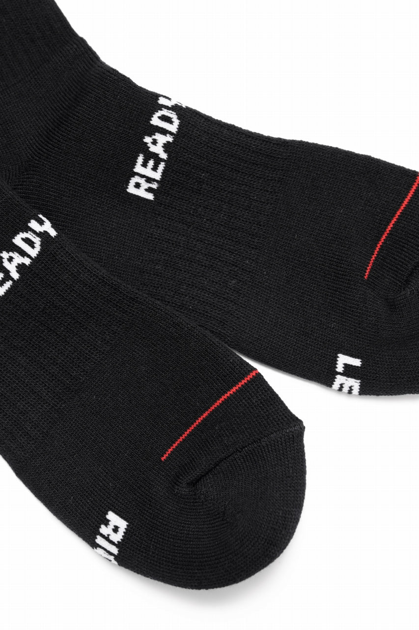 READYMADE CREW SOCKS CLF (BLACK)