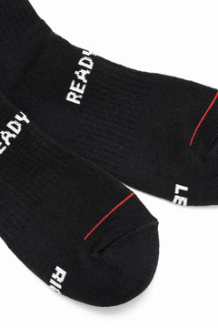 Load image into Gallery viewer, READYMADE CREW SOCKS CLF (BLACK)