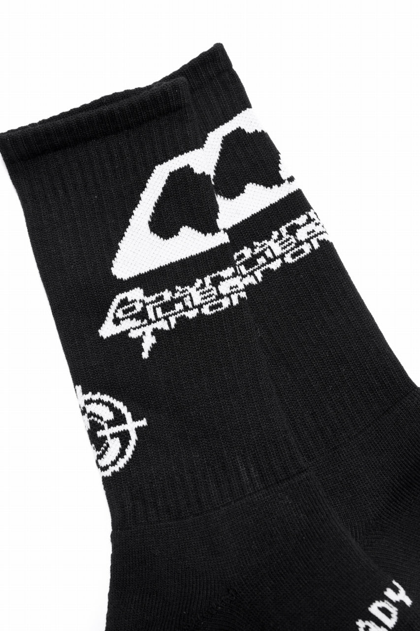 READYMADE CREW SOCKS CLF (BLACK)