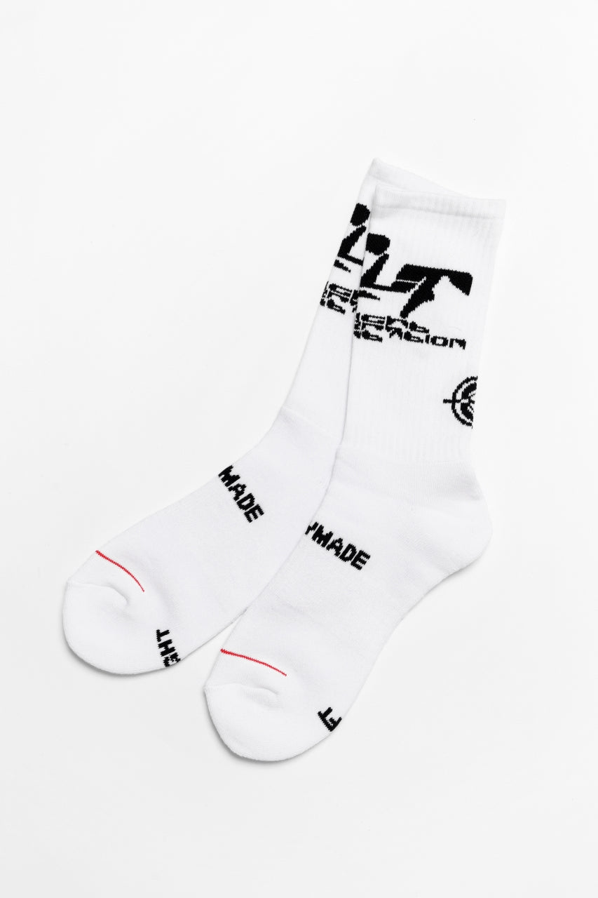 Load image into Gallery viewer, READYMADE CREW SOCKS CLF (WHITE)