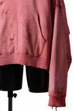 画像をギャラリービューアに読み込む, READYMADE GRUNGE DOUBLE FACE HOODIE (RED)