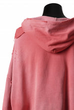 画像をギャラリービューアに読み込む, READYMADE GRUNGE DOUBLE FACE HOODIE (RED)