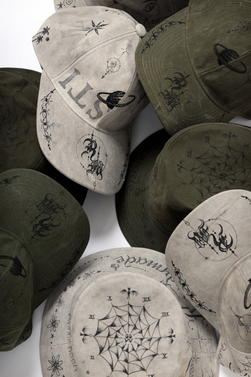 画像をギャラリービューアに読み込む, READYMADE x Dr.WOO BUCKET HAT TATOO (WHITE)