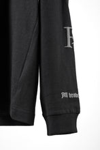 画像をギャラリービューアに読み込む, F/CE. RE WRECONIZE LONG SLEEVE T-SHIRT (BLACK)