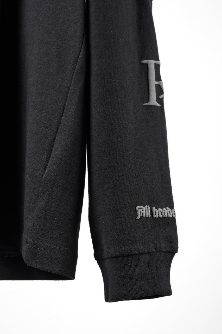 画像をギャラリービューアに読み込む, F/CE. RE WRECONIZE LONG SLEEVE T-SHIRT (BLACK)