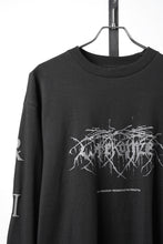 画像をギャラリービューアに読み込む, F/CE. RE WRECONIZE LONG SLEEVE T-SHIRT (BLACK)