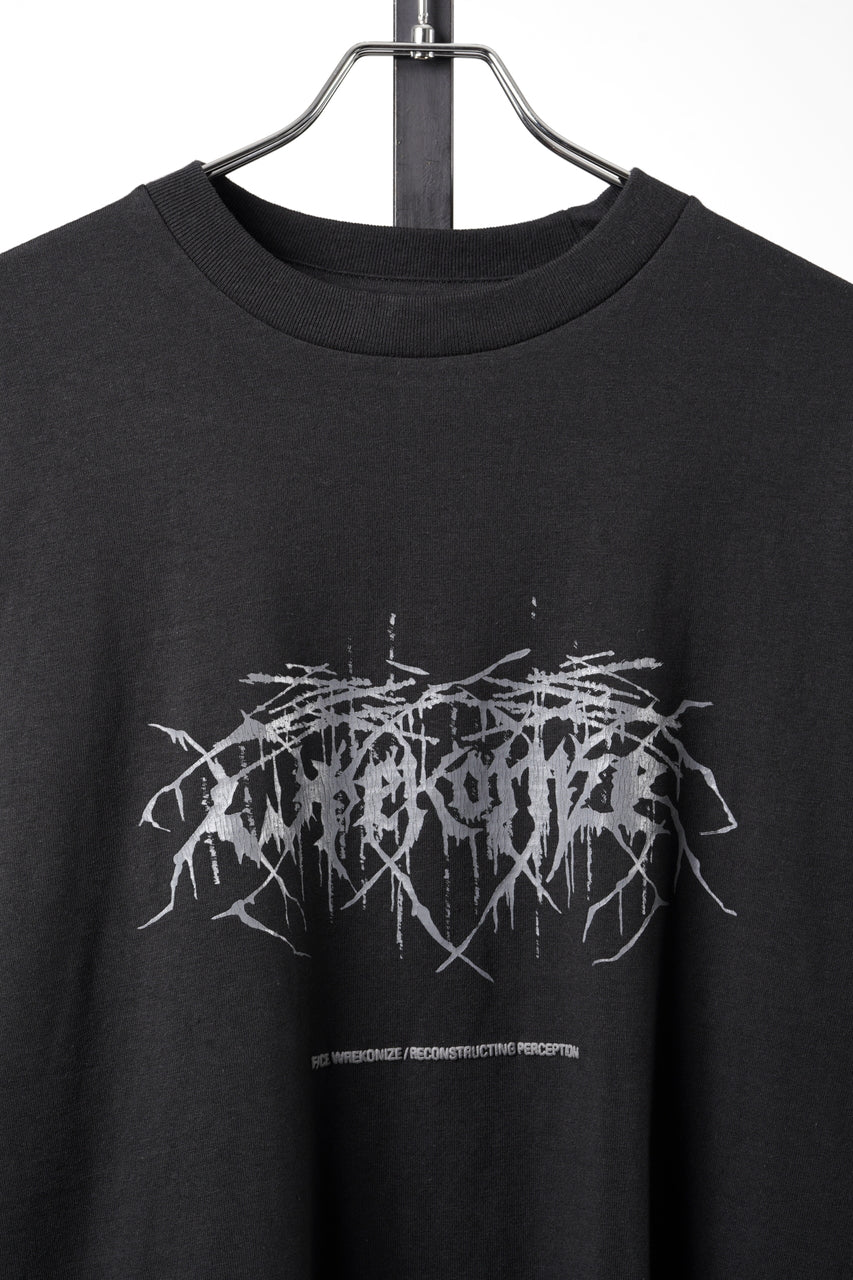 画像をギャラリービューアに読み込む, F/CE. RE WRECONIZE LONG SLEEVE T-SHIRT (BLACK)