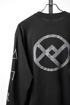 画像をギャラリービューアに読み込む, F/CE. RE WRECONIZE LONG SLEEVE T-SHIRT (BLACK)