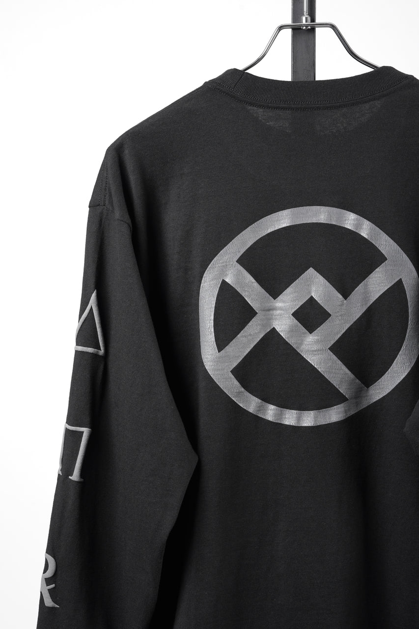 画像をギャラリービューアに読み込む, F/CE. RE WRECONIZE LONG SLEEVE T-SHIRT (BLACK)