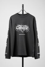 画像をギャラリービューアに読み込む, F/CE. RE WRECONIZE LONG SLEEVE T-SHIRT (CHARCOAL)