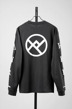 画像をギャラリービューアに読み込む, F/CE. RE WRECONIZE LONG SLEEVE T-SHIRT (CHARCOAL)
