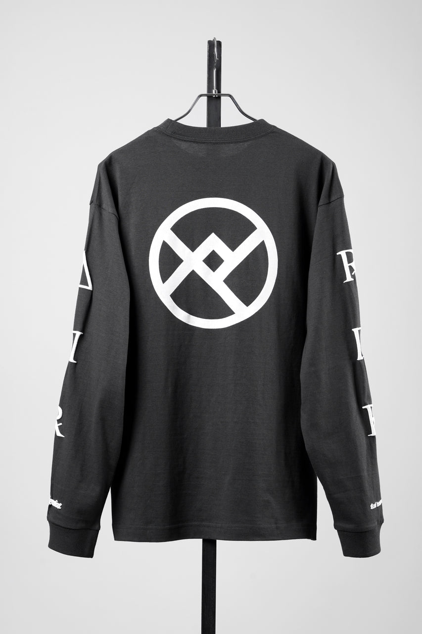 画像をギャラリービューアに読み込む, F/CE. RE WRECONIZE LONG SLEEVE T-SHIRT (CHARCOAL)
