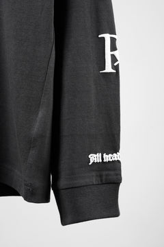 画像をギャラリービューアに読み込む, F/CE. RE WRECONIZE LONG SLEEVE T-SHIRT (CHARCOAL)