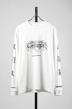 画像をギャラリービューアに読み込む, F/CE. RE WRECONIZE LONG SLEEVE T-SHIRT (WHITE)