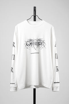 画像をギャラリービューアに読み込む, F/CE. RE WRECONIZE LONG SLEEVE T-SHIRT (WHITE)