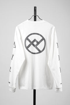 画像をギャラリービューアに読み込む, F/CE. RE WRECONIZE LONG SLEEVE T-SHIRT (WHITE)