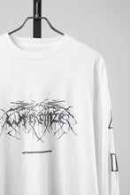 画像をギャラリービューアに読み込む, F/CE. RE WRECONIZE LONG SLEEVE T-SHIRT (WHITE)