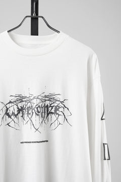 画像をギャラリービューアに読み込む, F/CE. RE WRECONIZE LONG SLEEVE T-SHIRT (WHITE)